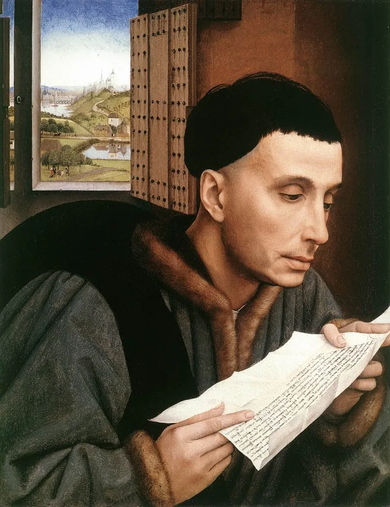 Saint Ivo by Rogier van der Weyden, 1450