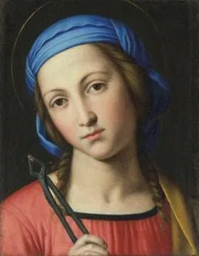 Saint Apollonia by Sassoferrato