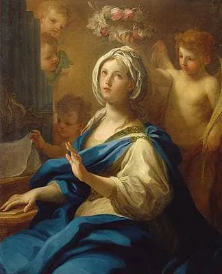 Saint Cecilia by Sebastiano Conca
