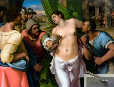 Martyrdom of Saint Agatha by Sebastiano del Piombo