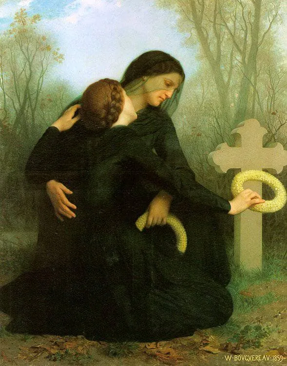 All Saints Day by William-Adolphe Bouguereau, 1859